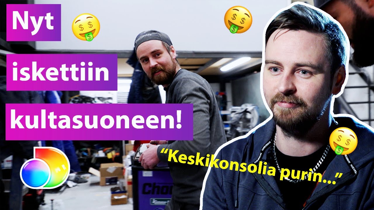 Jorma Huttunen löytää Alfan keskikonsolista aarteita | Latela 2022 | discovery+ Suomi