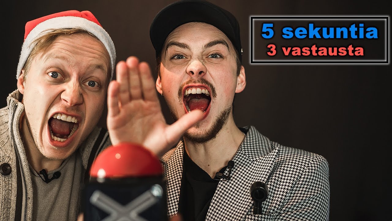 5 SEKUNTIA 3 VASTAUSTA ft. Vv Konttinen