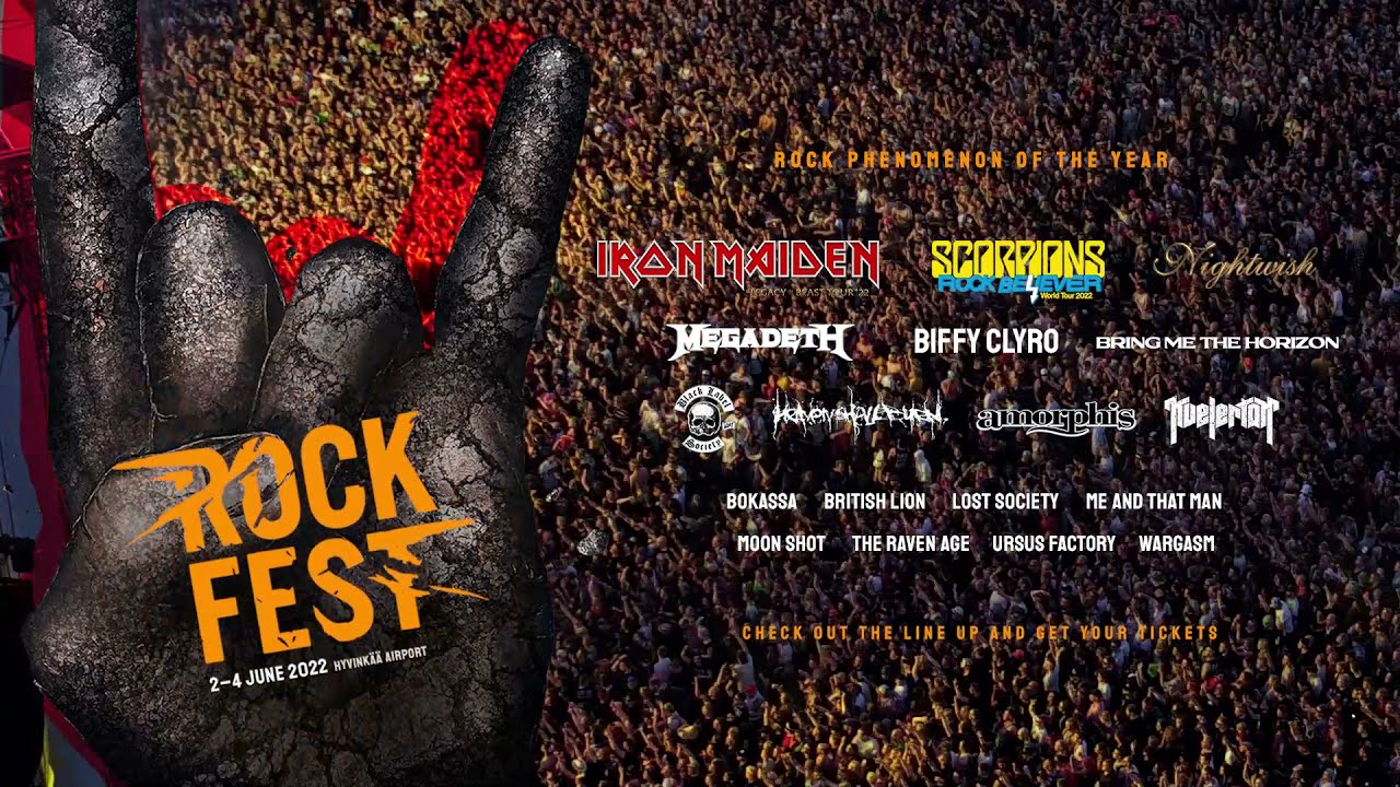 Rockfest – Hyvinkää Airport 2.–4.6.2022