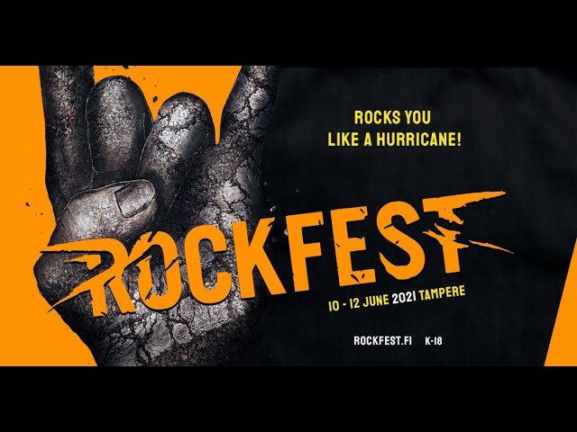 Rockfest – Tampere Ratina 10.–12.6.2021