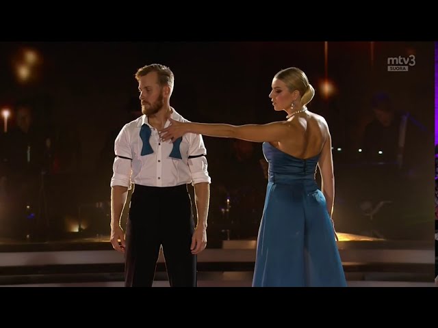 Jare Brand & Saana Akiola | Tango | 1. live | Tanssii Tähtien Kanssa | MTV3