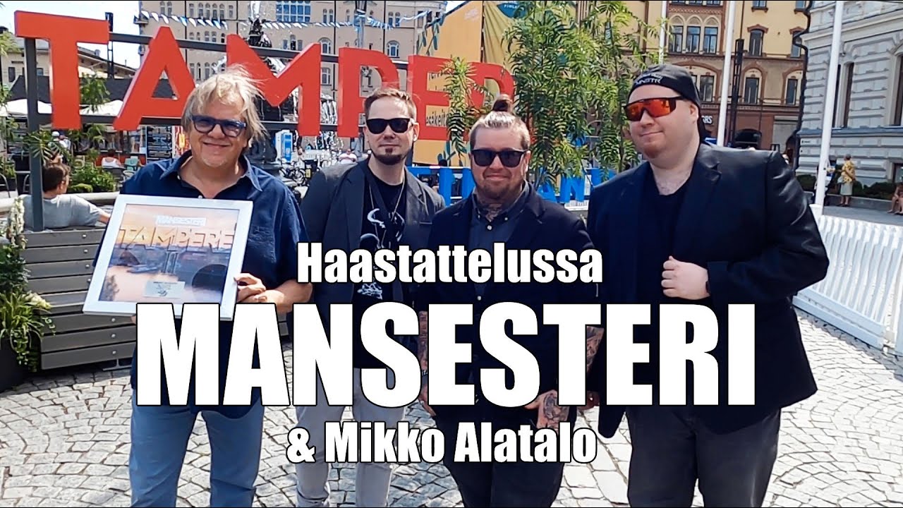 StaraTV: Mansesteri & Mikko Alatalo jakoivat platinalevyn Tampereeelle