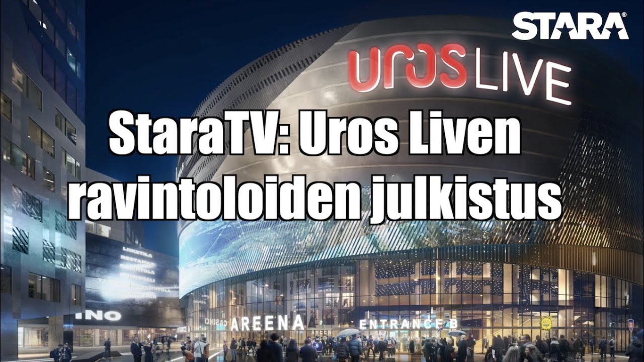 StaraTV: Uros Liven ravintolamaailma julkistettiin