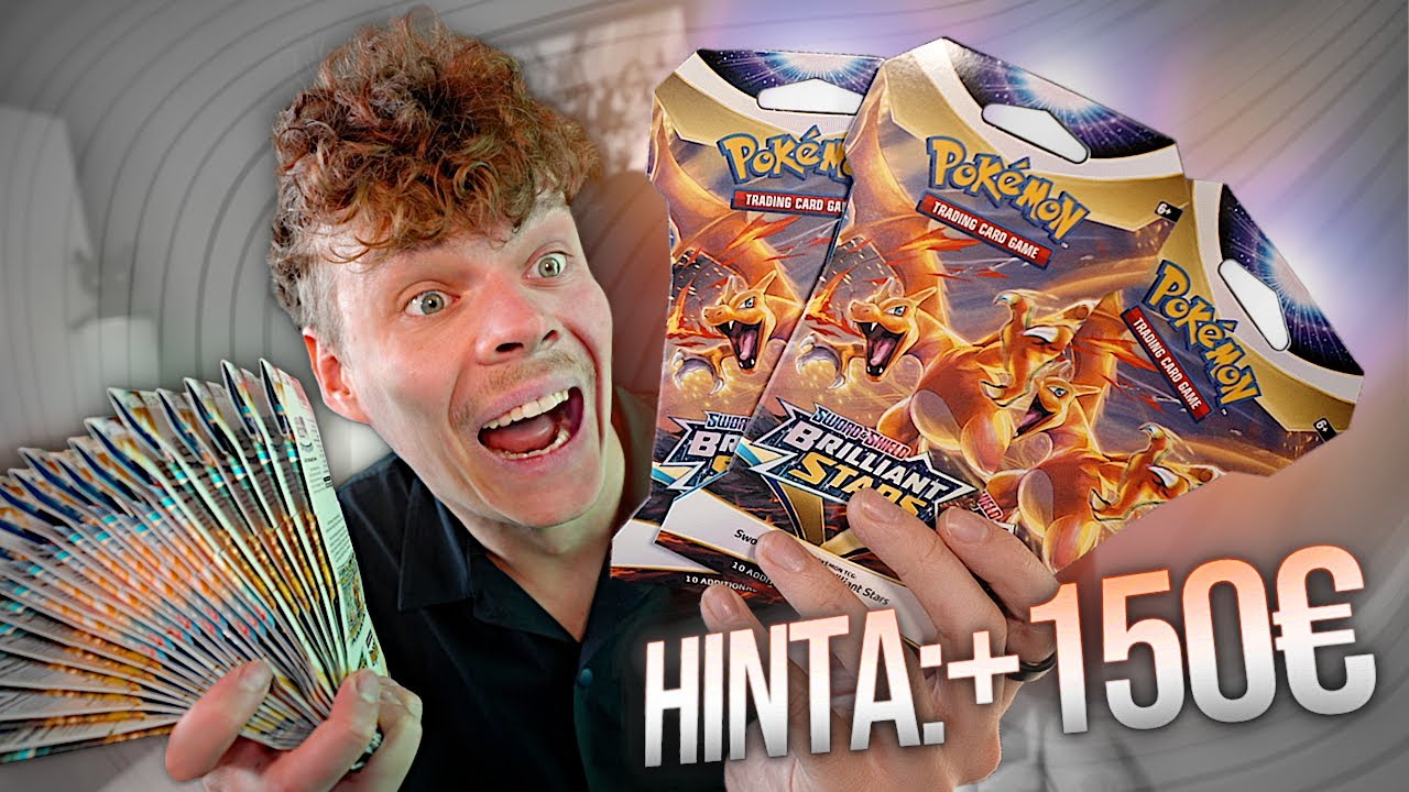 Metsästetään +170€ Charizardia! (avataan 36 pakettia)