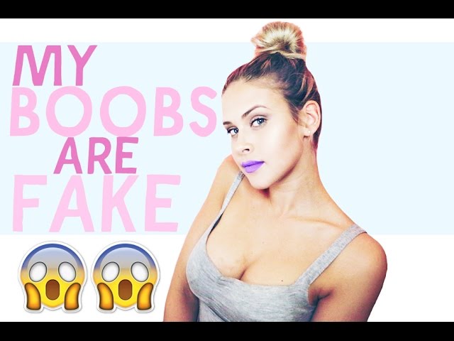 My Boobs Are Fake.