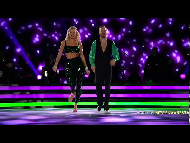 Jare Brand & Saana Akiola | Salsa | 5. live | Tanssii Tähtien Kanssa | MTV3