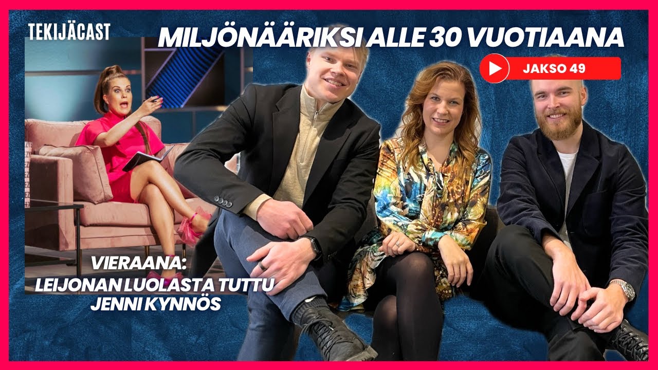 Tekijäcast #49 ft. Jenni Kynnös | Yritys perustamisesta Exittiin! Yrittäjyys, bisnes-mallit, trendit