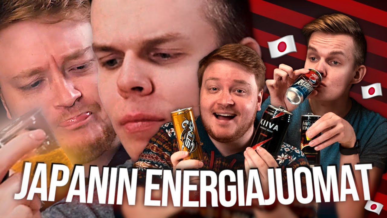 Maistellaan Japanilaisia energiajuomia ft. Eeddspeaks