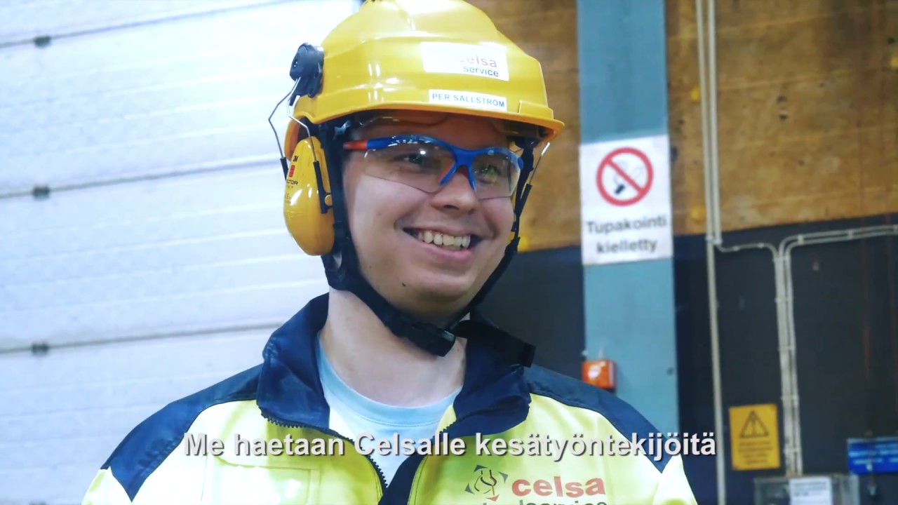 Kesätyöntekijöitä tuotantotehtäviin Celsa Steel Servicelle