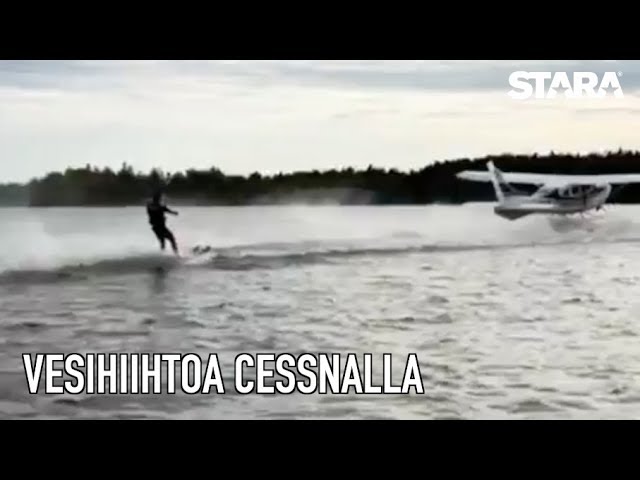 StaraTV: Vesihiihtoa Cessnalla Tampereella