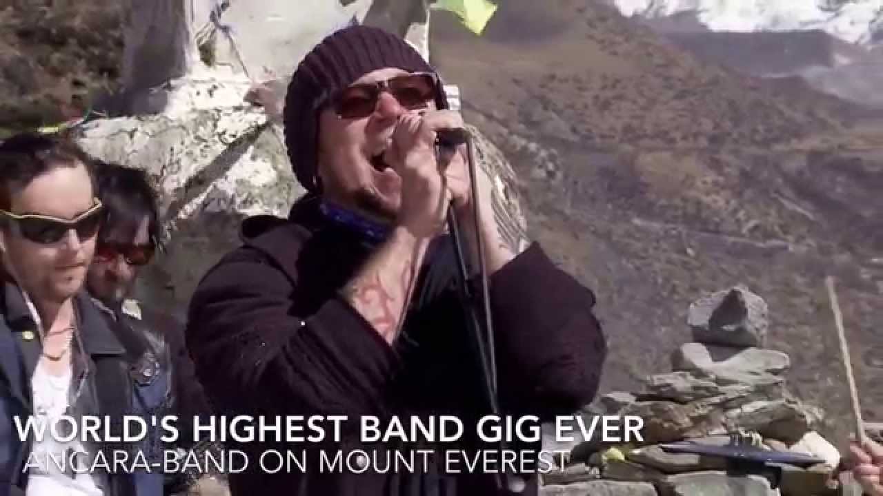 StaraTV World’s Highest Band Gig, Ancara-band, Mount Everest 4 700 MSL, 15 NOV 2015