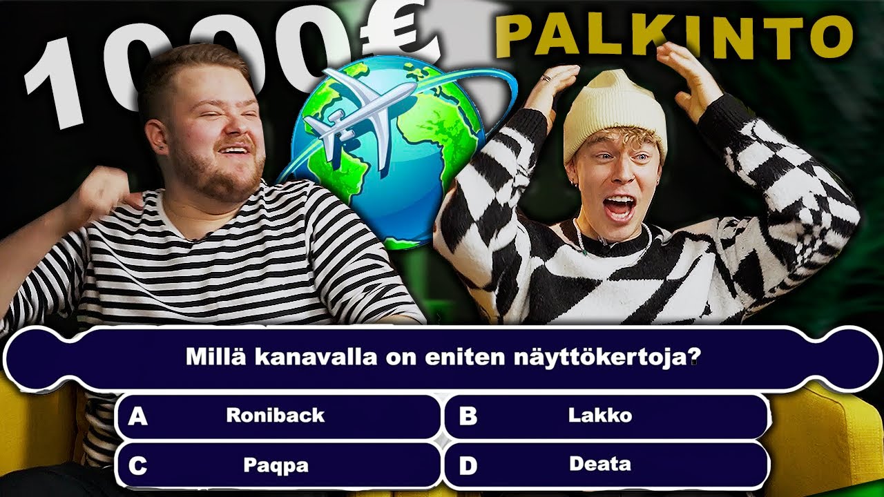 Haluatko voittaa ETELÄNMATKAN? ft. Niko&Santtu