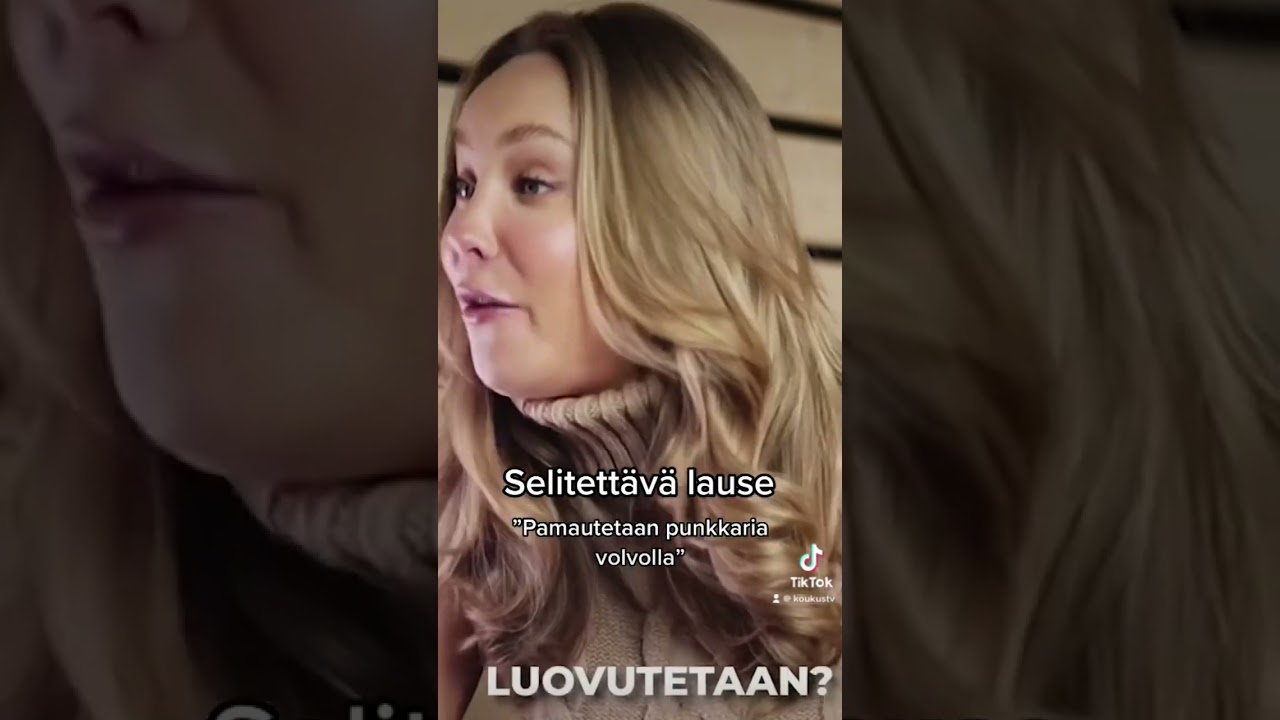 Aivan levoton meininki PELATAAN SPEAKOUT -videolla