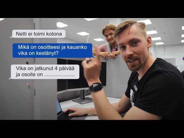 Työpäivä Baronan palvelukeskuksessa / @Jalmafi