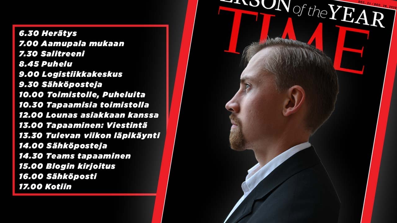 @Jalmafi elää päivän Baronan toimitusjohtajana!