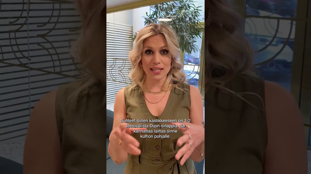 Kokki Meri-Tuuli Väntsi kertoo hittisalaatin reseptin