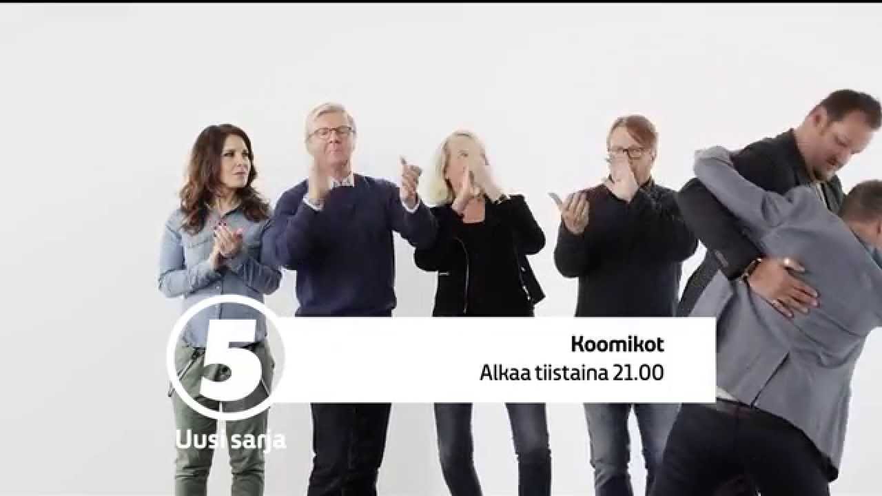 Koomikot 40s alkaa tiistaina 21.00 TV5