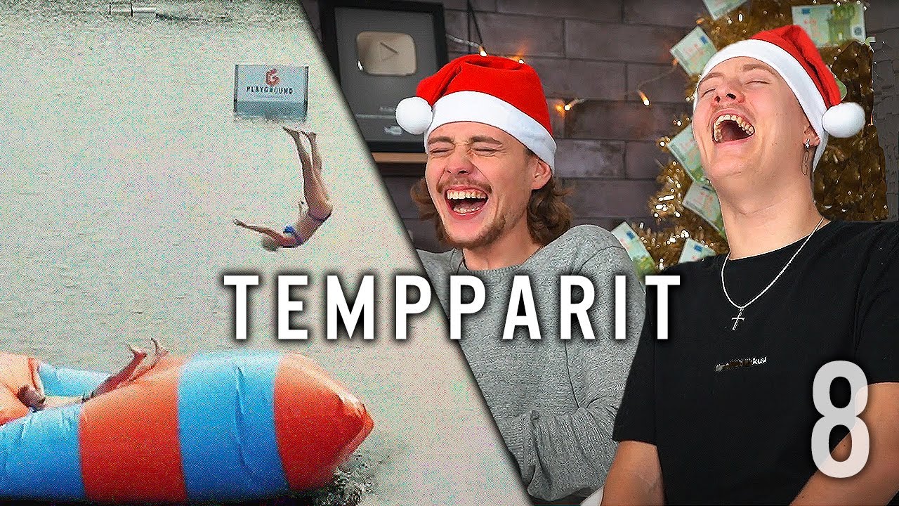 Katsottiin TEMPPAREITA ja revettiin aivan totaallisesti vesileikkeihin