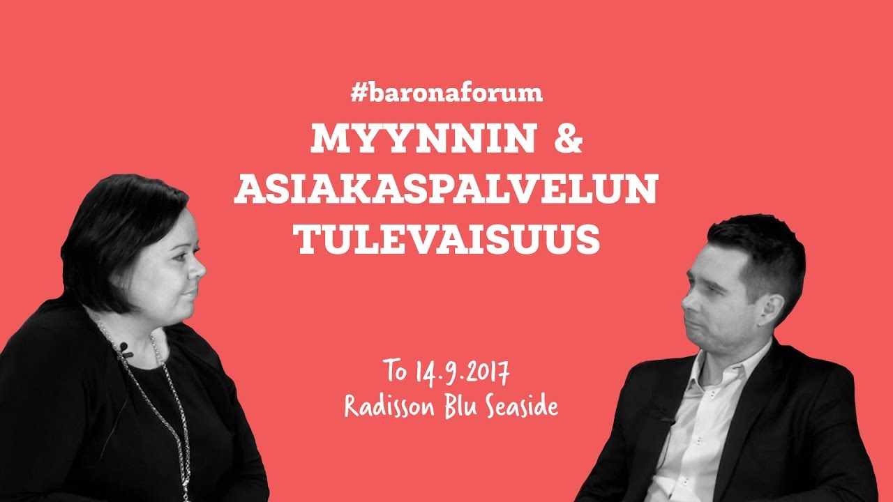 #BaronaForum: Haastattelussa Riikka Vänskä