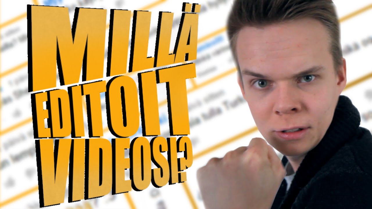 #KysyHerbalta: Millä Editoit Videosi?