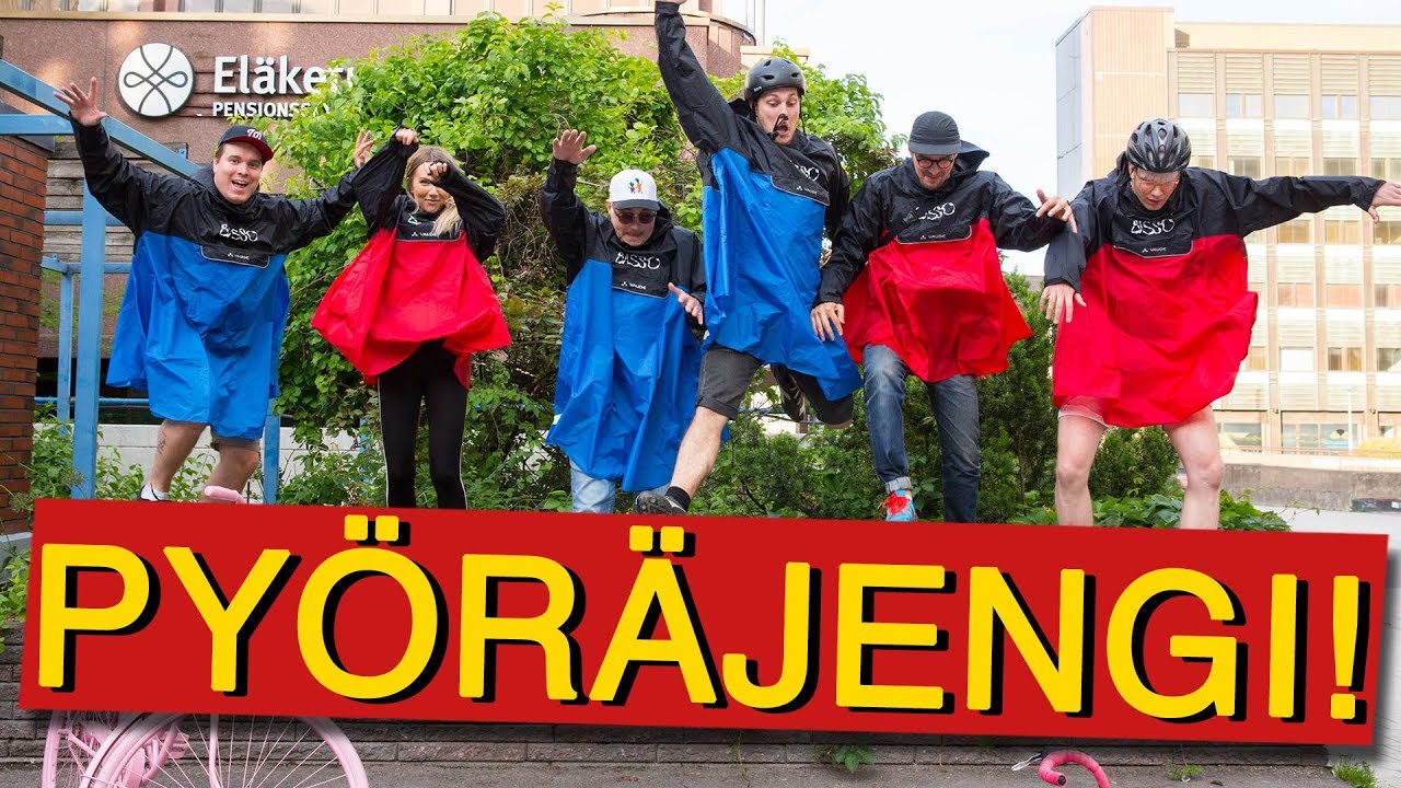 “Pyöräjengi ei pienestä kavahda! ” -Me Bassot