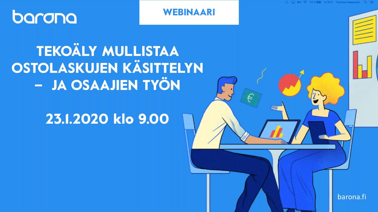 Tekoäly mullistaa ostolaskujen käsittelyn – ja osaajien työn