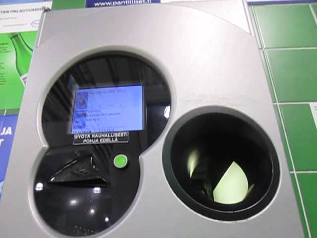 Poikkesinpa palauttelemassa pulloja