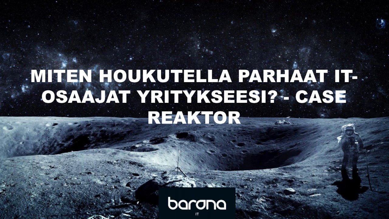 Webinaari: Miten houkutella parhaat IT-osaajat yritykseesi – case Reaktor