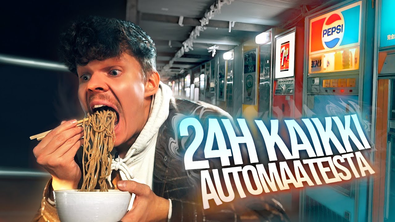 Elin 24H japanilaisilla automaateilla!