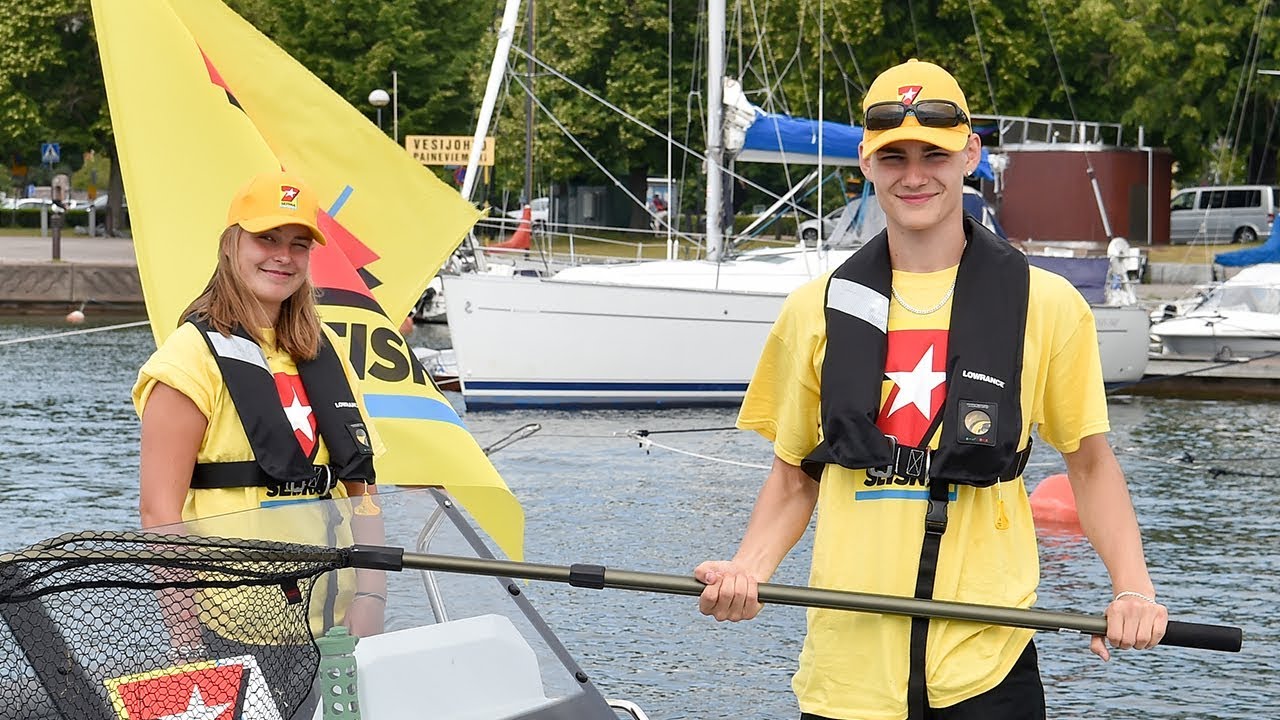 Seiskan Jätejeparit lähtivät puhdistamaan sottaiset satama-altaat!