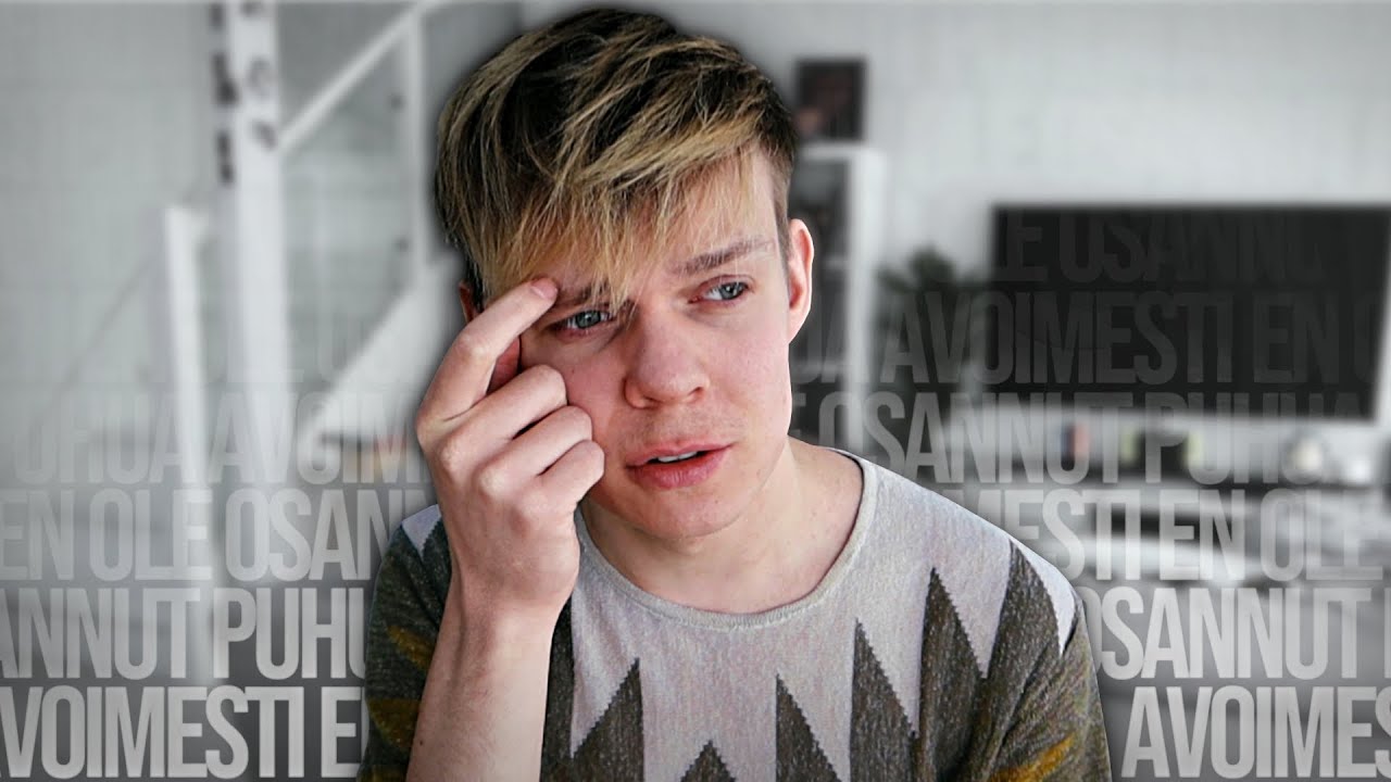 En ole puhunut avoimesti