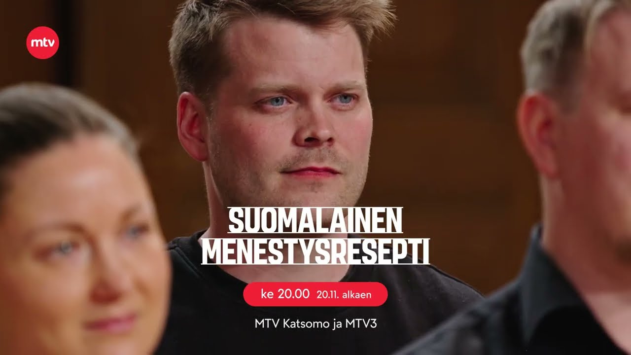 Suomalainen menestysresepti | alkaa ke 20.00 | MTV Katsomo ja MTV3