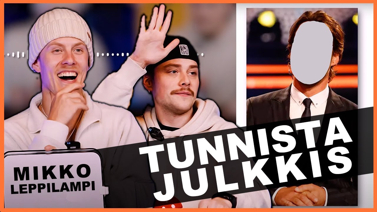 Tunnista julkisuuden henkilö