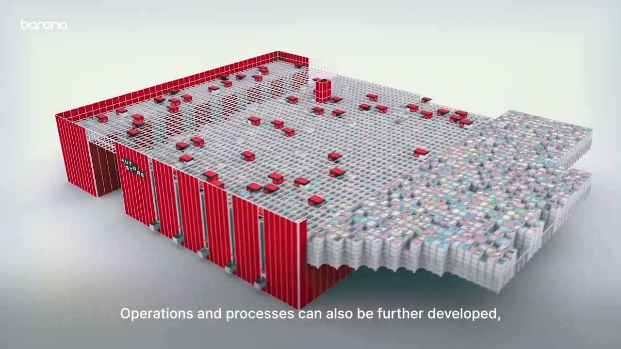 Automated Storage Solutions in Barona Avialogis Logistics Centre