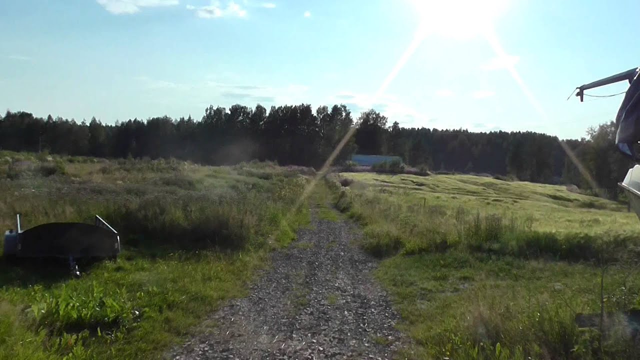 Iloinen traktori matka