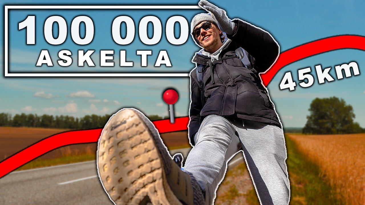 KÄVELLÄÄN 100 000 ASKELTA