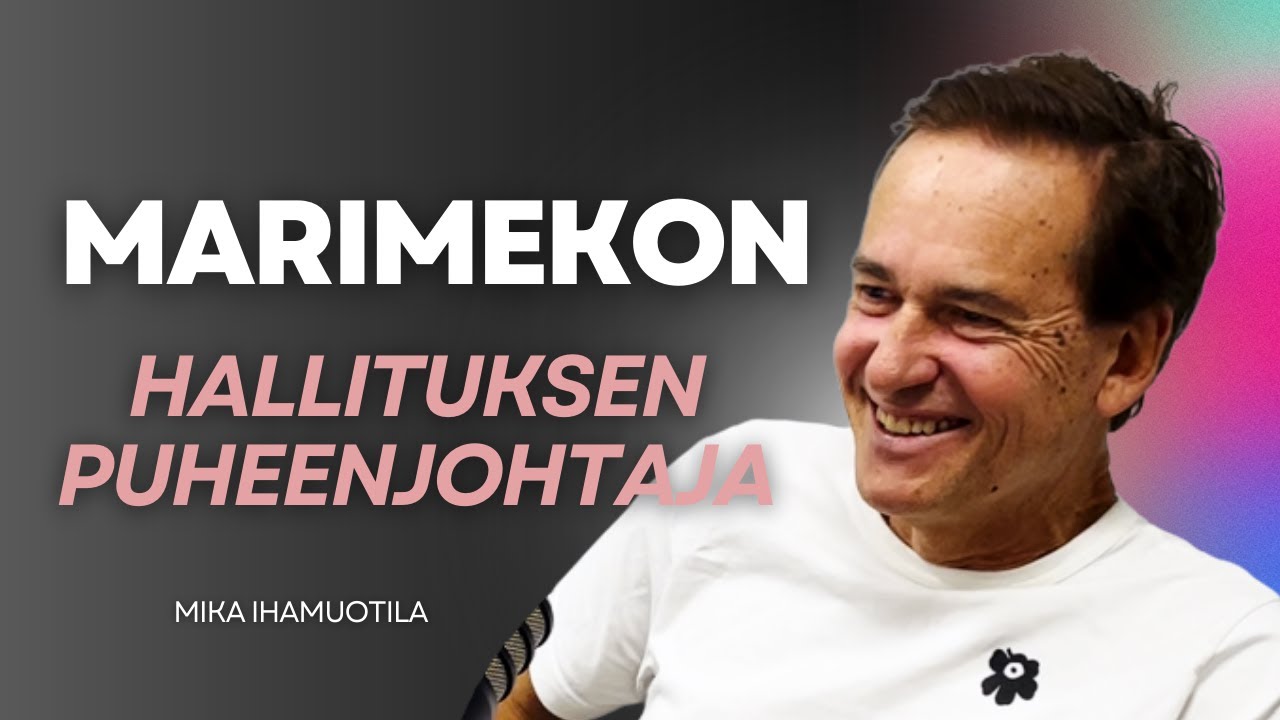 #96 Sampo Pankista Marimekon johtoon | Mika Ihamuotila