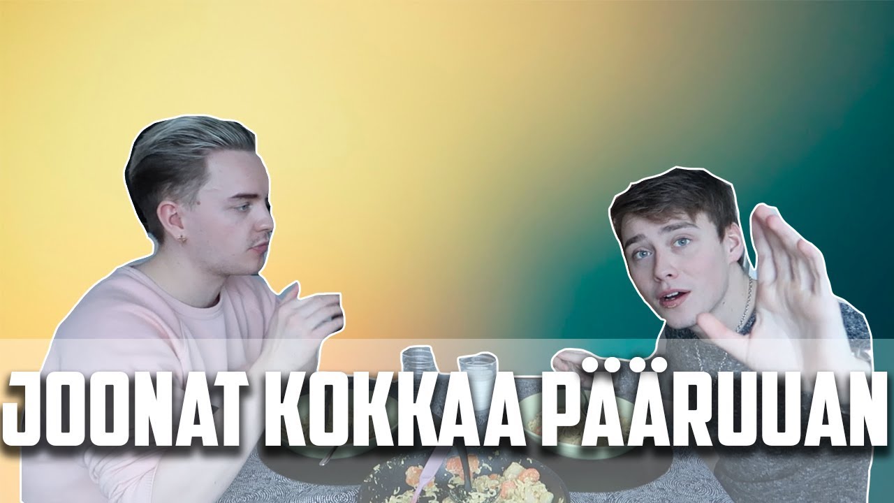 JOONAT KOKKAA – PÄÄRUOKA !