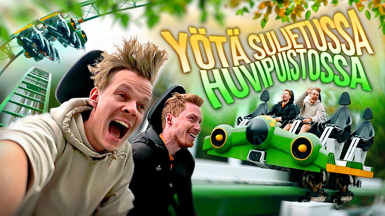 Yötä suljetussa huvipuistossa!