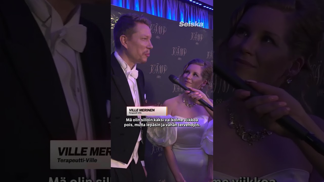 Terapeutti-Ville palasi eduskuntaan sairaslomalta: En tiedä onko se hyvä juttu