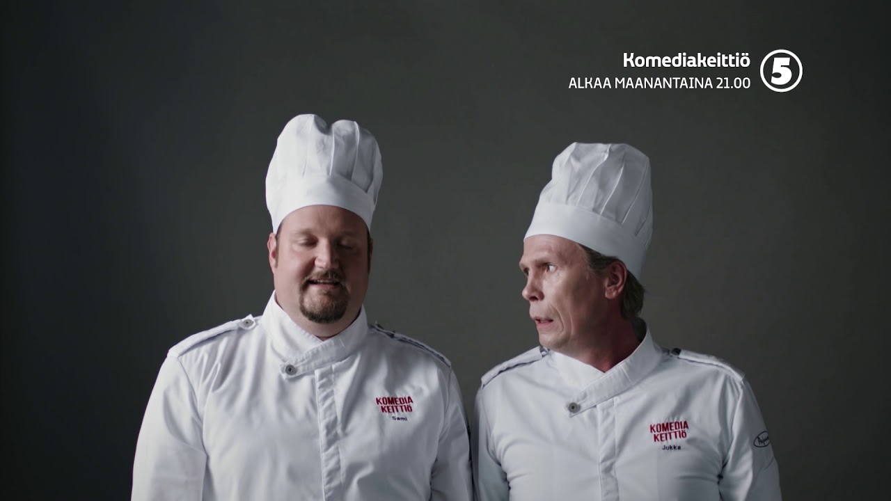 Komediakeittiö alkaa MAANANTAINA 21.00 TV5