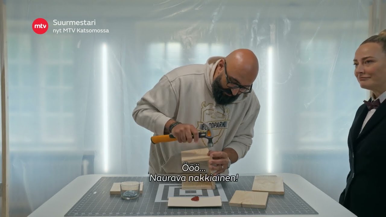Voiko linnunpönttöä tehdä hiljaa, Ali Jahangiri? | Kaikki Suurmestari-jaksot MTV Katsomossa