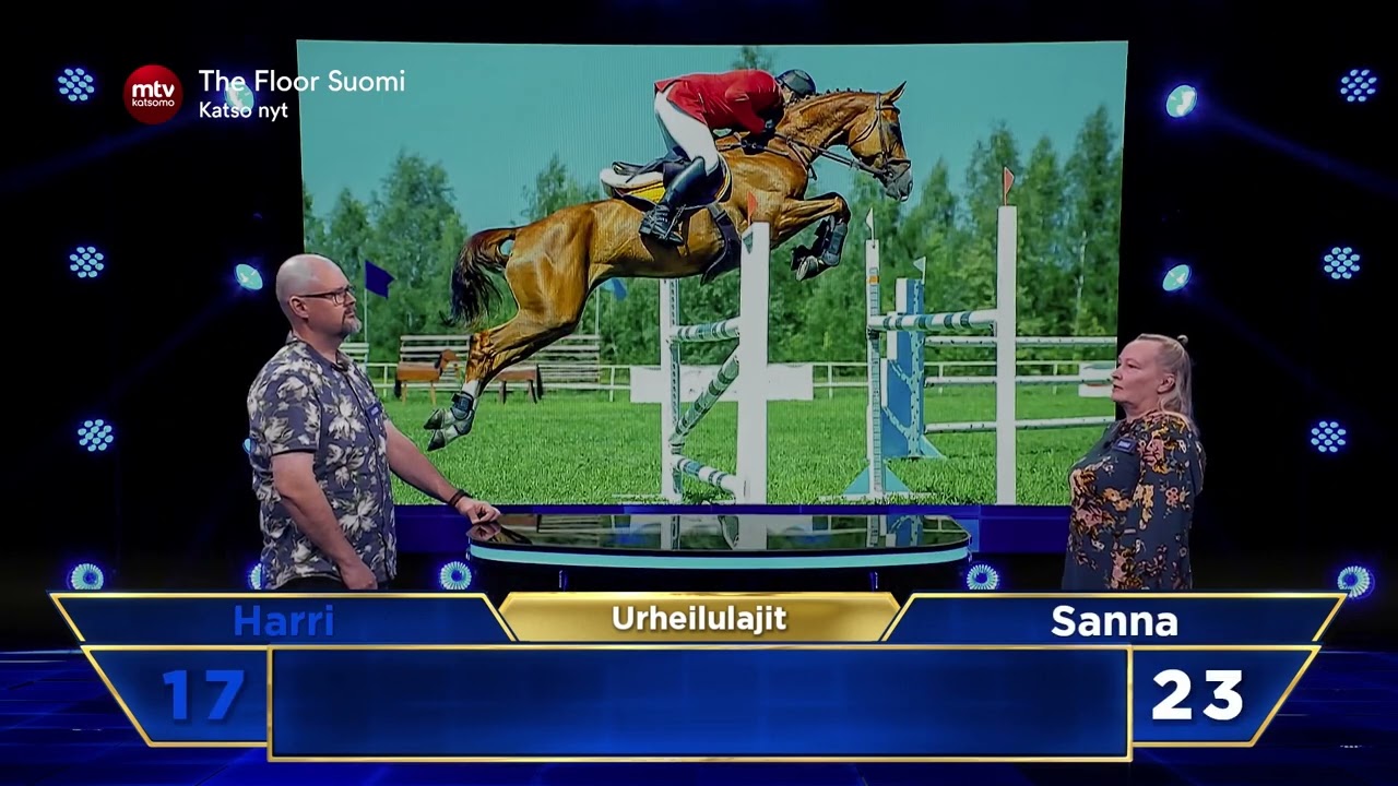 Tunnistatko nämä urheilulajit? | Uusi gameshow The Floor Suomi | Katso nyt MTV Katsomosta
