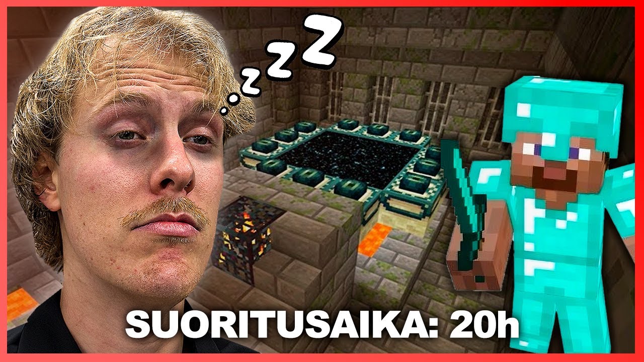 VIDEO LOPPUU KUN LÄPÄISTÄÄN MINECRAFT