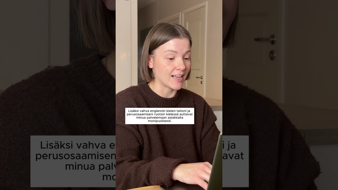 Esimerkki: työhakemus ilman työkokemusta️