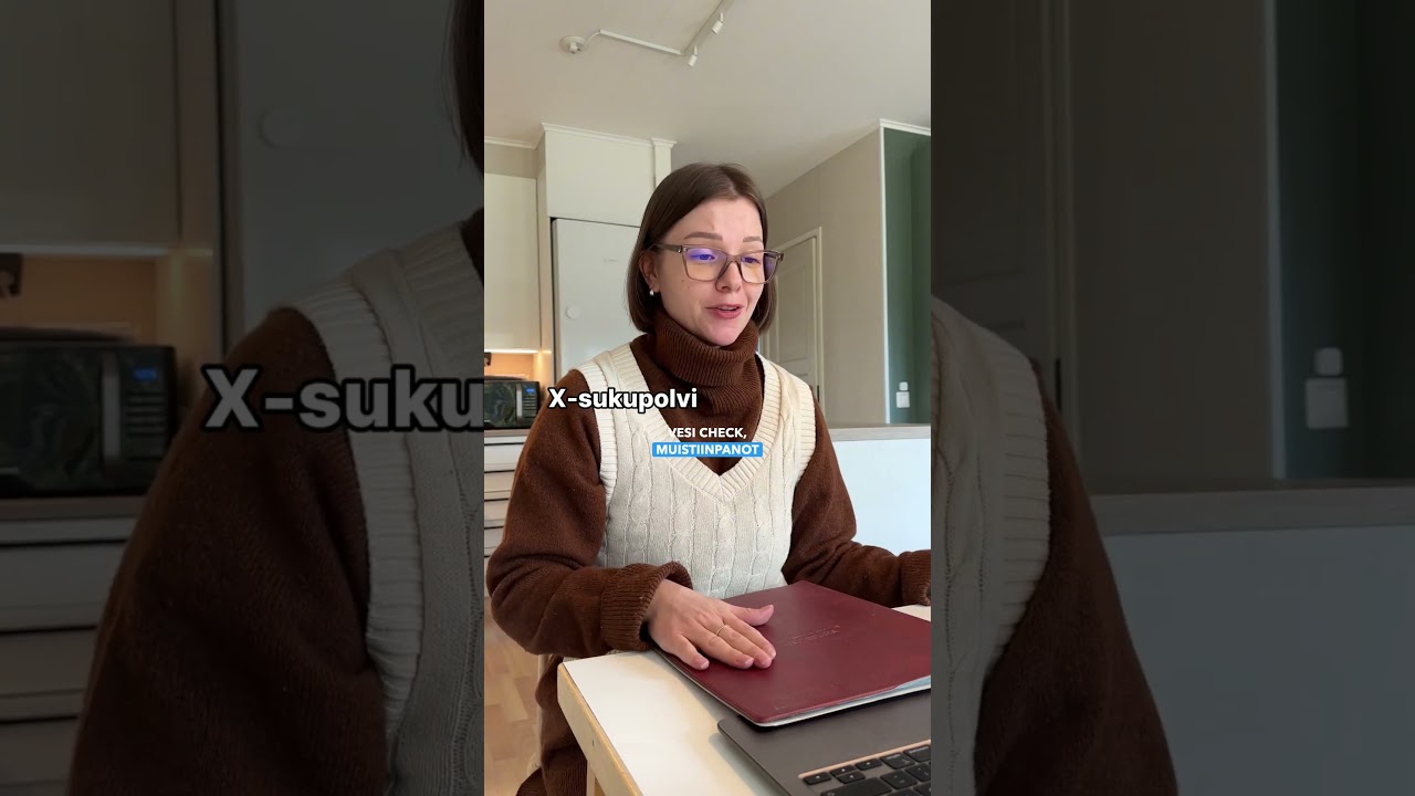 Eri sukupolvet ennen videohaastattelua