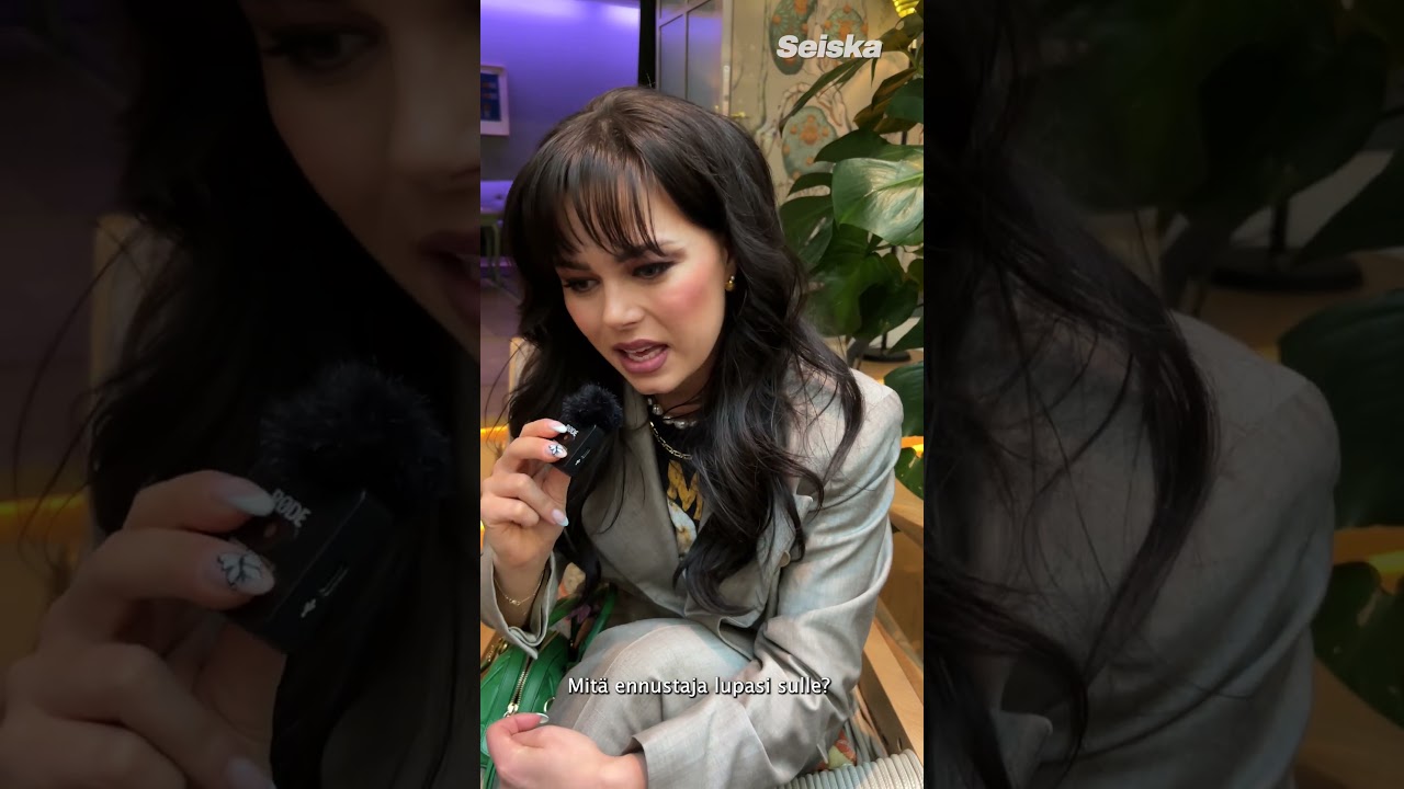 Hanna Tikander kävi ennustajalla, joka kertoi isoja uutisia.