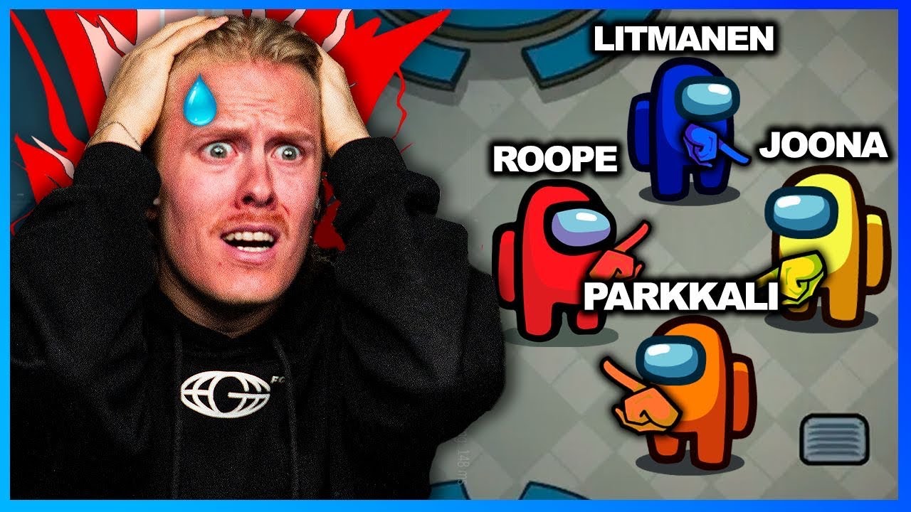 PELATAAN AMONG US, mutta kaikki syyttää toisiaan